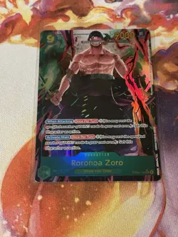 One Piece Wings of the Captain Roronoa Zoro Alt Art OP06-118 NM english - Image 1