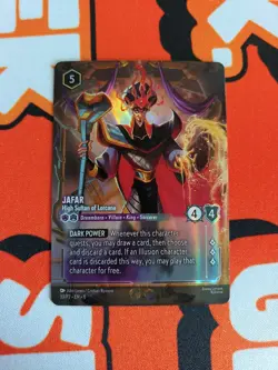 Jafar High Sultan of Lorcana - Foil Promo 33/P2 - Disney Lorcana Set Champs - Image 1