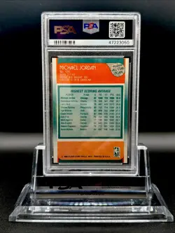 1988 FLEER ALL-STAR #120 MICHAEL JORDAN PSA 9 🔥 ICON - Image 2