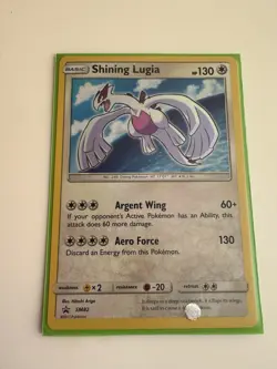 Pokemon TCG Shining Lugia SM82 Sun Moon Black Star Promo Card - Image 1