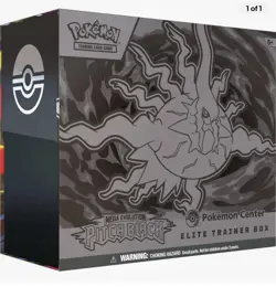 PRESALE Pokemon TCG Pitch Black Pokemon Centre Elite Trainer Box ETB - Image 1