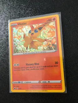 Victini 5/15 2022 Mcdonald's Promo Holo Rare Pokemon Card Pokemon TCG Near Mint - Image 2