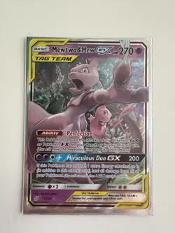 Pokemon TCG Mewtwo and Mew GX Tag Team Card 71/236 Unified Minds - Image 1