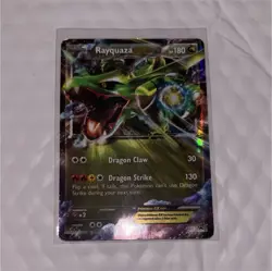 Pokemon TCG Rayquaza EX XY73 Promo Holo 180 HP Dragon Claw Strike English - Image 1