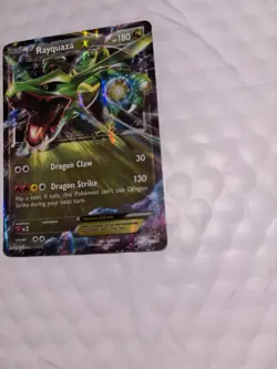 Pokemon TCG Rayquaza EX XY73 Promo Holo 180 HP Dragon Claw Strike English - Image 4