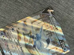 Glaceon V (Alternate Full Art) 175/203 Swsh07: Evolving Skies Holo - Image 3