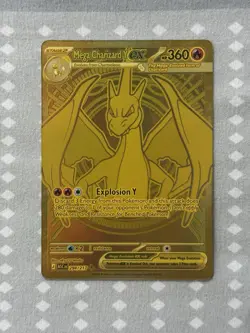 Mega Charizard Y EX 294/217 Ascended Heroes: Hyper Rare Gold 💎 NM - Image 1