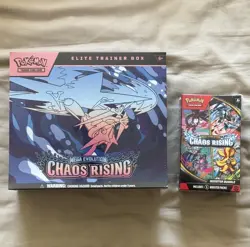 Pokemon TCG Mega Evolution: Chaos Rising Elite Trainer Box + Booster Bundle - Image 1