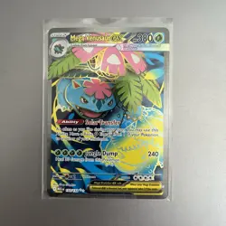 Mega Venusaur EX 155/132 Mega Evolution ENGLISH Pokemon TCG Card NM IN HAND - Image 1