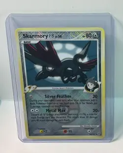 Skarmory FB 83/147 Supreme Victors Crosshatch Pokemon League Promo Card - Image 1