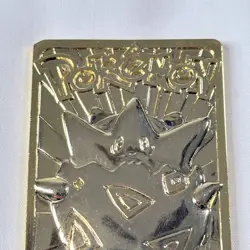 Vintage Pokemon 1999 TOGEPI Burger King Promo 23k Gold Plated Trading Card - Image 3