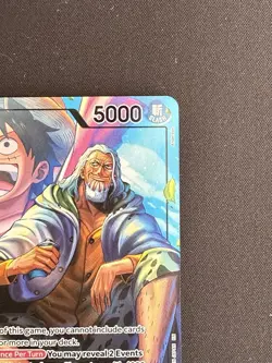 Silvers Rayleigh OP12-001 One Piece Trading Card Game - Image 3