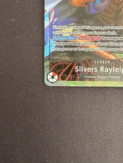Silvers Rayleigh OP12-001 One Piece Trading Card Game - Image 4