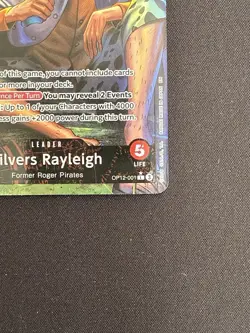 Silvers Rayleigh OP12-001 One Piece Trading Card Game - Image 5