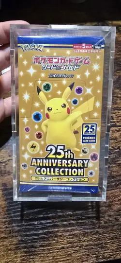 Pack Pokemon Card Sword & Shield 25th Anniversary Collection Sealed Japanese - Image 1