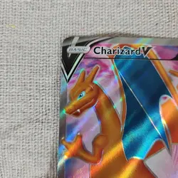 Pokemon TCG Charizard V Card SWSH050 Sword & Shield Black Star Promo Near Mint - Image 3