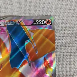 Pokemon TCG Charizard V Card SWSH050 Sword & Shield Black Star Promo Near Mint - Image 4