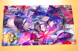 No.4054# Weiss Schwarz Card Game Playmat Honkai Star Rail Acheron Anime Girl Mat - Image 1