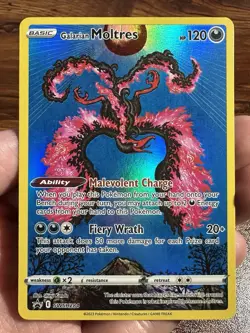 Galarian Moltres SWSH284 Sword & Shield Black Star Promo Holo Pokemon Card - Image 1