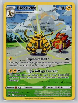Electivire GG08/GG70 Holo Crown Zenith Galarian Gallery Pokemon Holo NM - Image 1