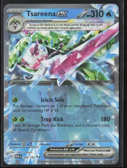 Tsareena ex 046/182 Double Rare Paradox Rift Pokemon Near Mint - Image 1