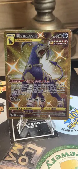 Pokemon TCG Houndoom 179/163 Secret Rare Battle Styles - Image 1