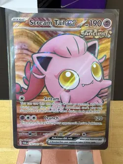 Scream Tail ex 197/167 - Full Art Rare Foil Twilight Masquerade Pokemon TCG - NM - Image 1