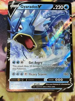 Gyarados V 028/203 - SWSH: Evolving Skies Ultra Rare - Pokemon TCG (NM) - Image 2