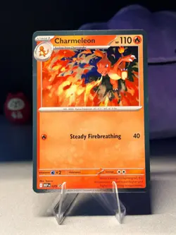 2026 Pokemon Mega Evolution Promo 079 Charmeleon Black Star Promos Holo NM - Image 1