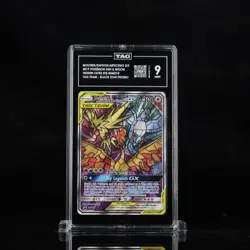 2019 Pokemon SM210 Moltres Zapdos Articuno GX Full Art TAG 9 W4461711 - Image 1