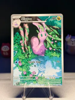 2026 Pokemon Chaos Rising 095/086 Sliggoo Illustration Rare NM - Image 1