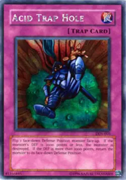 1x (LP) Acid Trap Hole - DDS-005 - Secret Rare - Unlimited Edition YuGiOh - Image 1