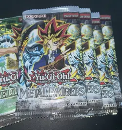 Yu-Gi-Oh! 10 PACKS - Spell Ruler x6- Metal Raider x4 - Booster Pack Sealed NEW - Image 1