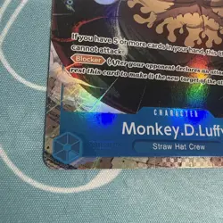 Monkey.D.Luffy OP11-058 TR English Near Mint One Piece Tcg Card - Image 4