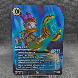 Daisy Duck Paranormal Investigator Disney Lorcana Participation Promo 23/P3 - Image 1