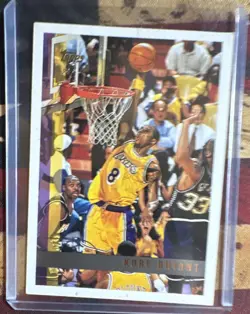 Topps 1997 Kobe Bryant Base Set #171 Los Angeles Lakers NBA Basketball Card - Image 1