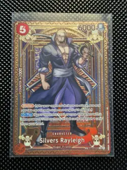 One Piece TCG - A Fist of Divine Speed - Silvers Rayleigh SP OP09-005 - Image 1