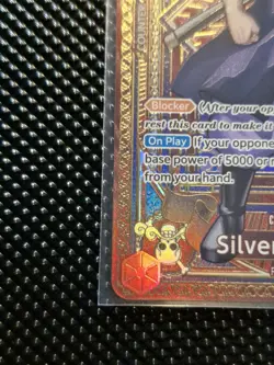 One Piece TCG - A Fist of Divine Speed - Silvers Rayleigh SP OP09-005 - Image 2