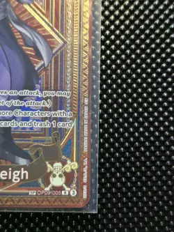 One Piece TCG - A Fist of Divine Speed - Silvers Rayleigh SP OP09-005 - Image 3