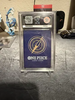 Ace 10 Buggy OP09-051 R Silver SP Alt Art The Azure Sea's Seven One Piece Card - Image 2
