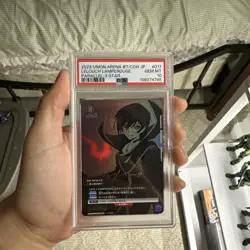 PSA 10 UNION ARENA Lelouch Lamperouge Code Geass 3 Star 017 Japanese 2023 - Image 1
