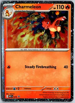 Charmeleon (Cosmos Holo) 079 Promo ME: Mega Evolution Promo Pokemon NM - Image 1
