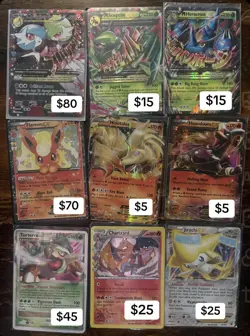 Pokemon TCG XY Holo EX 18-Card Lot Blastoise EX Arceus Darkrai Manaphy - Image 2