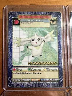 Digimon Street Starter 3 Card Lot -Terriermon, Moosemon, Orochimon, Etc - Image 3