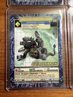 Digimon Street Starter 3 Card Lot -Terriermon, Moosemon, Orochimon, Etc - Image 5