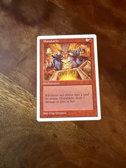 Manabarbs (LP) Fifth Edition 5ED Magic MTG - Image 1