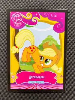 #4 Applejack MLP Series 2 Trading Card Enterplay Hasbro 2013 - Image 1