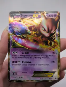 Pokemon Mewtwo EX 54/99 Next Destinities Ultra Rare Holo Card - Image 1