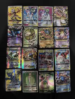Pokemon TCG 48 Card Ultra Rare Lot Holo Foil GX EX V Mega Tag Team Worth $1,000+ - Image 1