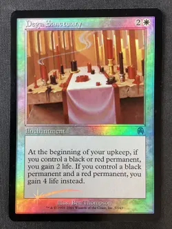MTG Apocalypse #5 Dega Sanctuary FOIL LP - Image 1